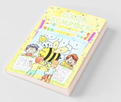 Color By Number For Kids: Wonderful Color By Number Activity Book For Kids Boys And Girls