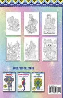 Christmas Mandala Coloring Book