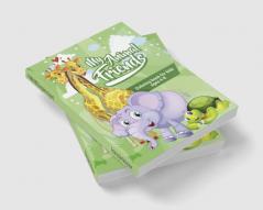 MY ANIMAL FRIENDS Coloring Book For Kids Ages 4-8 : 100 Cute Animals Great Gift for Boys and Girls