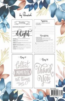 30 Days Challenge Of Lettering And Modern Calligraphy: Learn Hand Lettering And Brush Lettering In 30 Days - Caligraphy Books For Beginners