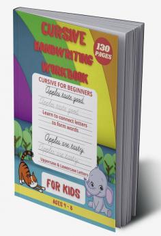 Cursive Handwriting Workbook for kids : Cursive for beginners | Learning Cursive Handwriting