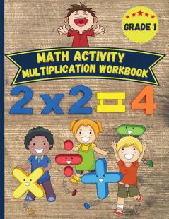 Math activity multiplication workbook grade 1 : Double Digit multiplication100 Days of Practice 20 exercises / page