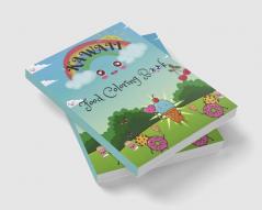 Kawaii Food Coloring Book : Kawaii Book for kids all ages