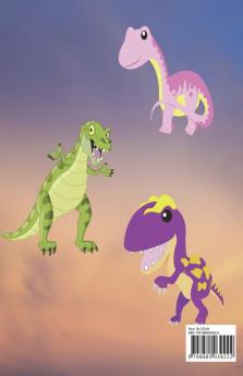 Dinosaurs Adventures – A Kids' Coloring Book / डायनासोर एडवेंचर्स - बच्चों के लिए रंग भरने वाली किताब : बच्चों के लिए मजेदार और आरामदेह रंग पुस्तक - ८.५ x ११ इंच ३६ बड़े पृष्ठ रंगने और डायनासोर के...