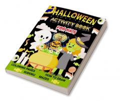 Halloween Activity Book For Kids : Halloween Activity Book For Toddlers