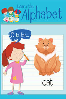 Learn the Alphabet : Trace Letters | Alphabet Handwriting Practice workbook for kids: Preschool writing Workbook with Sight words for Pre K Kindergarten and Kids Ages 3-5 | ABC print handwriting book