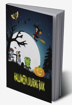 Halloween Coloring Book : Amazing Halloween Coloring Book!