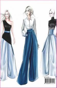 Fashion Sketchbook Figure Templates : Fashion Designer Sketch Book With Posing Figure To Drawing For Girls And Beginners