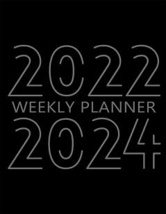 2022-2024 Weekly Planner : 36 Month Calendar 3 Year Weekly Organizer Book for Activities and Appointments with To-Do List Agenda for 156 Weeks