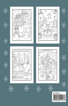 Christmas Coloring Book For Kids : Merry Christmas coloring book with beautiful holiday drawings &amp;Xmas coloring books ages 4-12up