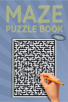 Maze Puzzle Book Vol II : Classic Simple Mazes 80 Medium Difficulty Puzzles to Solve Great for Kids Teens Adults &amp; Seniors Stress Relief &amp; Relaxation