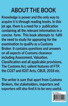 A GUIDE TO THE CUSTOMS BROKER'S EXAMINATION
