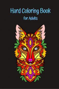 Hard Coloring Book For Adults : The Ultimate Adult Coloring Book Hard Drawing Pictures!