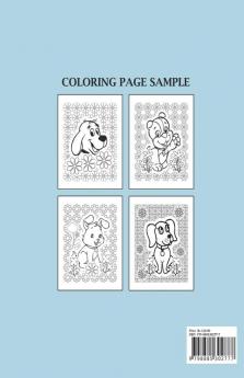 Dogs Coloring Book : Dogs Coloring Book For Kids Ages 4-8