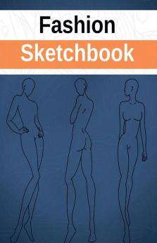 Fashion Sketchbook Fashion Croquis Book For Girls