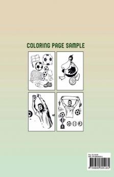 Football Coloring Book : Kids Football Book