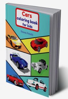 Cars coloring book for kids : Fun Activity &amp; Coloring book for kids | Amazing Sport &amp; Vintage car designs | Relaxation Coloring Pages for Kids | Unique &amp; best quality coloring book for ...