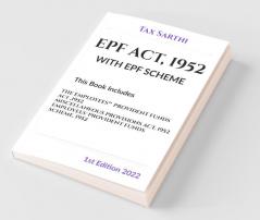 Epf Act 1952 With Epf Scheme | 1St Edition 2022