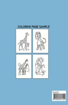 Giraffe Coloring Book For Kids : Giraffe Book