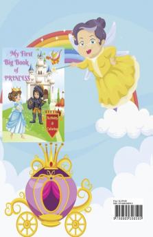 My First Big Book of Princesses for Girls : Amazing Princess Coloring Book for girls age 3-8 | My First Big Book with Princesses and Fairies | Fairy Tales