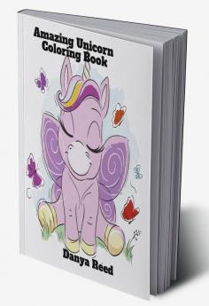 Amazing Unicorn Coloring Book