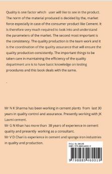 Cement Laboratory : Management
