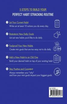 HABIT TRACKER : Make New Habits with Daily Habit Tracker Diary