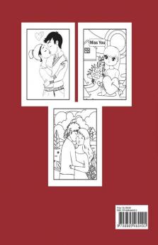 Valentine's Day Adult Coloring Book : Valentine's Day Coloring Book For Adults and young Teens &amp; An adult coloring book featuring romance