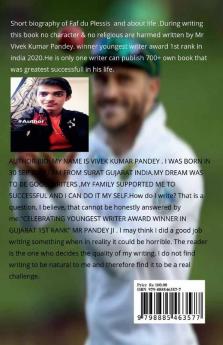 Faf du Plessis : South African Cricketer