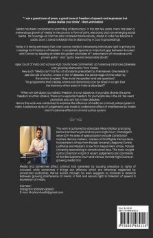 Media Trial & Its Constitutionality: And Impact On Criminal Justice System