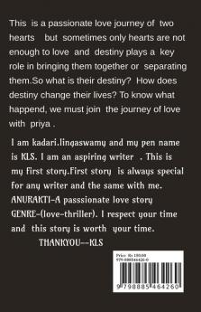 Anurakthi : A passionate love story