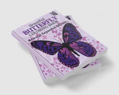 Beautiful Butterfly Coloring Book : Fun Educational Children Coloring Book | Age 6-12 | 50 Unique and Original Butterflies Illustrations