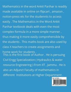 Mathematics For Class X ( JKBOSE ) : Mathematics in the Word Ankit Parihar