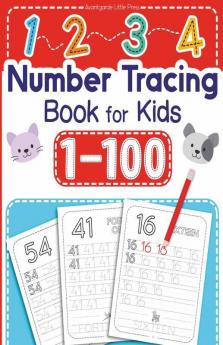 1-100 Number Tracing Book For Kids : Number Tracing Book For Kids Ages 3-5 Preschool Math Workbook. Homeschool Preschool Learning Activities For 3 Year Olds