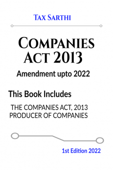 Companies Act 2013 | Amendment upto 2022 | 1st Edition 2022