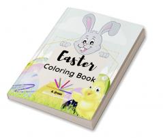 Easter Coloring Book : Cute Easter Designs for Kids Ages 3-5| Bunny Eggs and More Beautiful Pages for Kids