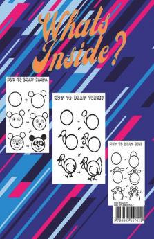 How To Draw Book For Kids : Step By Step Guide To Learn To Draw Animals And Human Faces With 54 Fun And Exciting Things