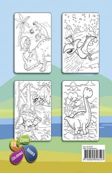 Dinosaur Coloring Book for Kids ed.2 : Prehistoric coloring pages for kids all ages. Great Dinosaur Activity Book for Boys. Dinosaur Books for Teens and Toddlers Gift Idea