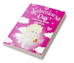 Valentine's Day Coloring Book for Kids : 50 Cute Images For Kids: Beautiful Animals Hearts Gnomes &amp; More!