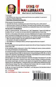 GEMS OF MAHABHARATA What's Not In It You'll Find Nowhere Volume 4 : Pearls of Wisdom &amp; Eternal Truths from the Longest Epic Portrayed in Captivating Style by a Behavioral Scientist