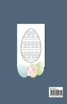 Easter Egg Coloring Book for Kids : My Easter Coloring Page for Children with Gnomes