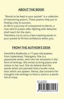 Words to be kept in your pocket