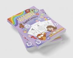 Learning to Write Capital Letters and Numbers : Fun Workbook for Kids Ages 3-5 to Learn the Alphabet and Numbers from 1-9 | Activity Book for Toddlers Kindergarten Children and Preschoolers