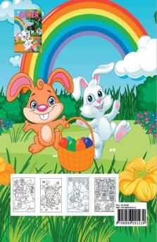 Happy Easter coloring book for kids : Fun Activity Book for Toddlers &amp; Preschool Children.Easter and Spring Holiday Activities. Best Basket Stuffer Ideas Gifts for Boys and Girls.