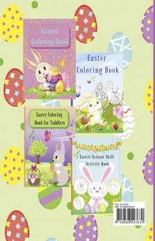 Easter Activity Book : Fun Activity Book with Easter Bunny and Friendsincluding Dot to Dot Shadow Matching and More