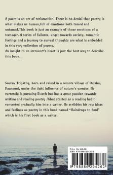 Raindrops To Soul : A journey to the concealed voices of my heart.