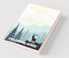 Forest Animals Coloring Book For Adults : Featuring Plants Birds And Beautiful Forest Wildlife For Stress Relief And Relaxation