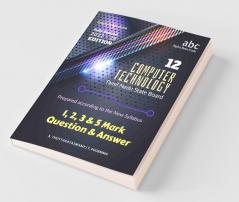 12 Computer Technology: 12Th Tamil Nadu State Board