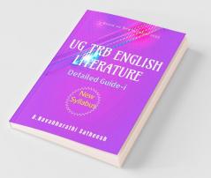 Ug Trb Engish Literature Detailed Guide-I