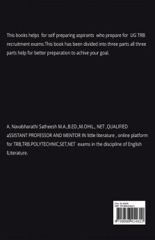 Ug Trb English Literature Detailed Guide-Ii